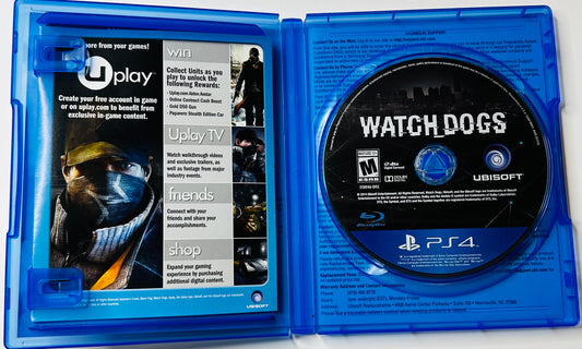 Watch Dogs PS4 Exclusive Edition CIB - PS4 (Ubisoft, 2014)