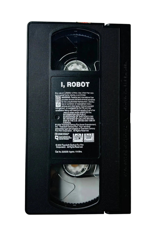 I, Robot (Starring Will Smith, Directed by Alex Proyas) - VHS