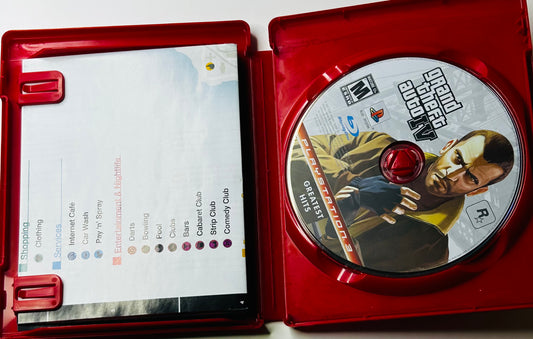 Grand Theft Auto IV Greatest Hits CIB - PS3 (Rockstar Games, 2008)