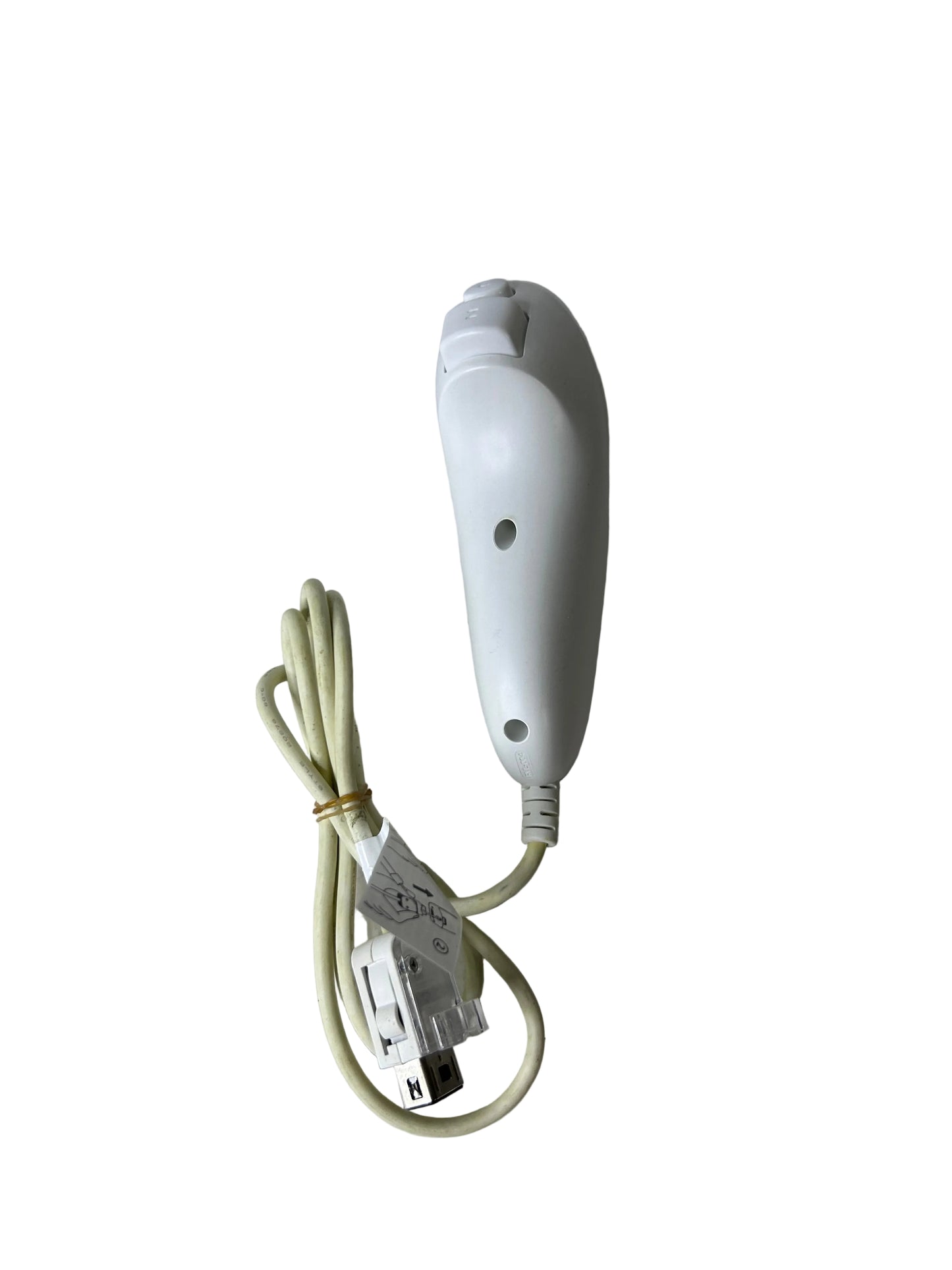 Nintendo Wii Nunchuk Controller - Official OEM, White, Used