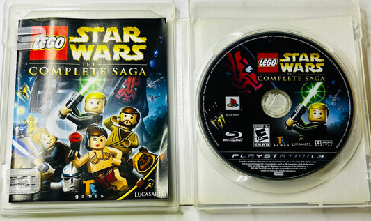 LEGO Star Wars: The Complete Saga - Complete in Box (CIB) - PlayStation 3 by LucasArts