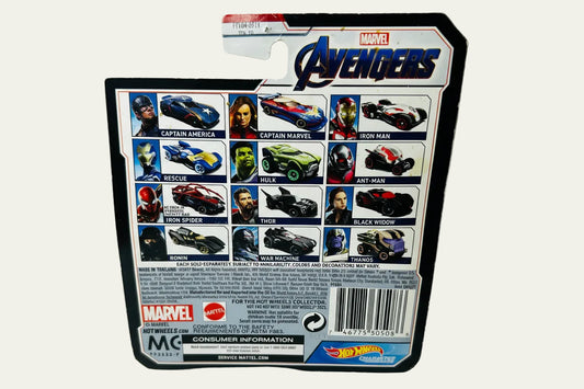 Hot Wheels Marvel Avengers Captain Marvel car