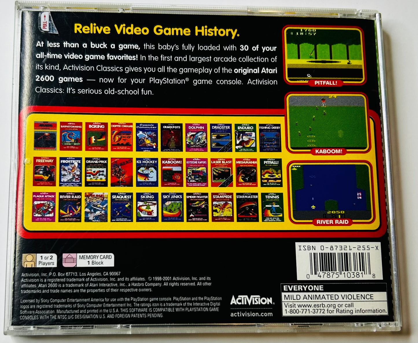 Activision Classics CIB - PS1 (Activision, 2001)