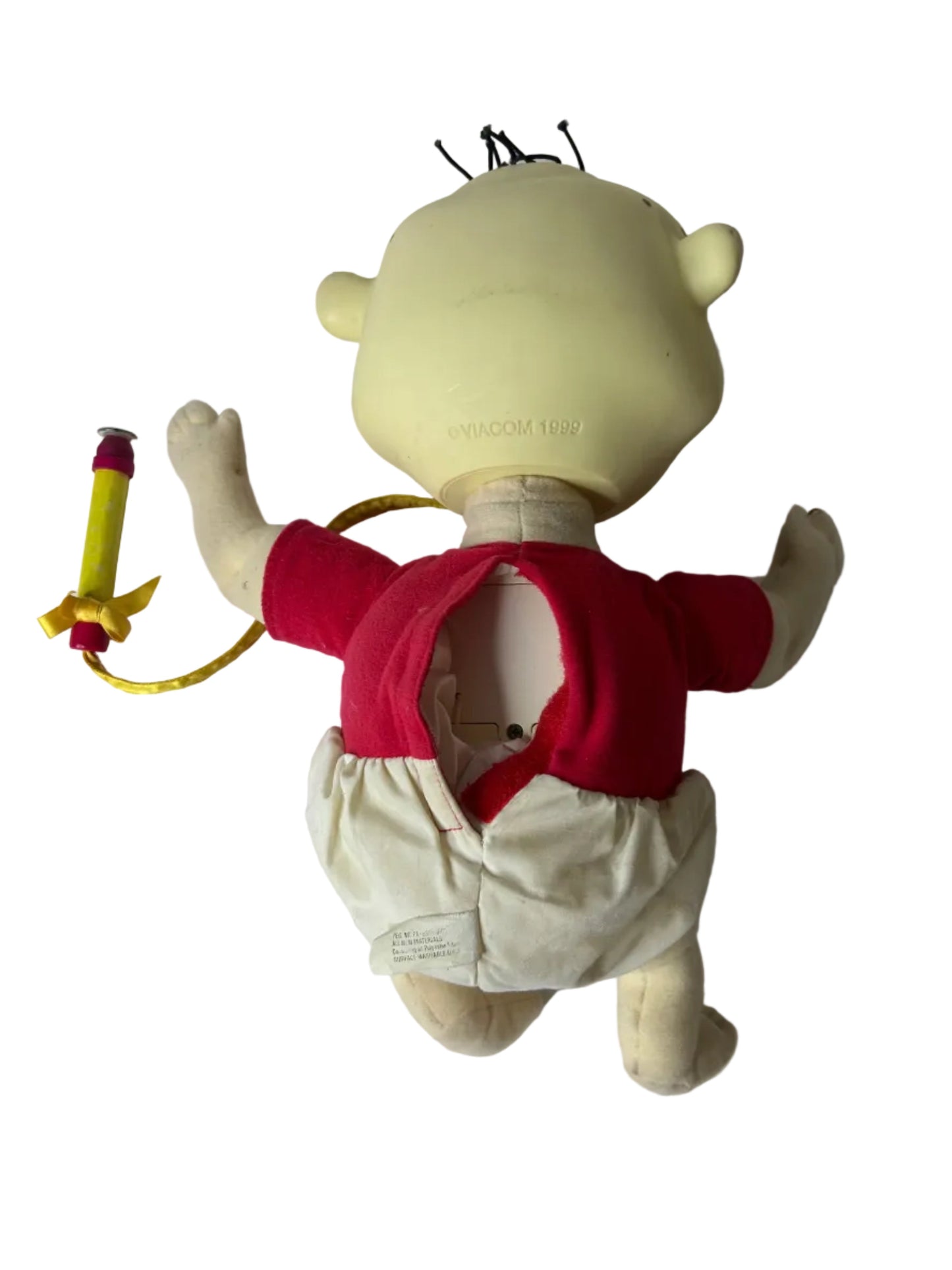 Rugrats Tommy Pickles Talking Plush Doll — Mattel/Viacom, Nickelodeon (1999), Light-Up Crayon