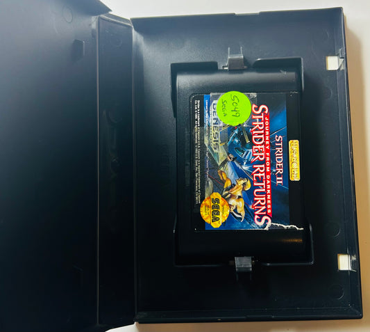 Strider Returns: Journey from Darkness - Sega Genesis - U.S. Gold