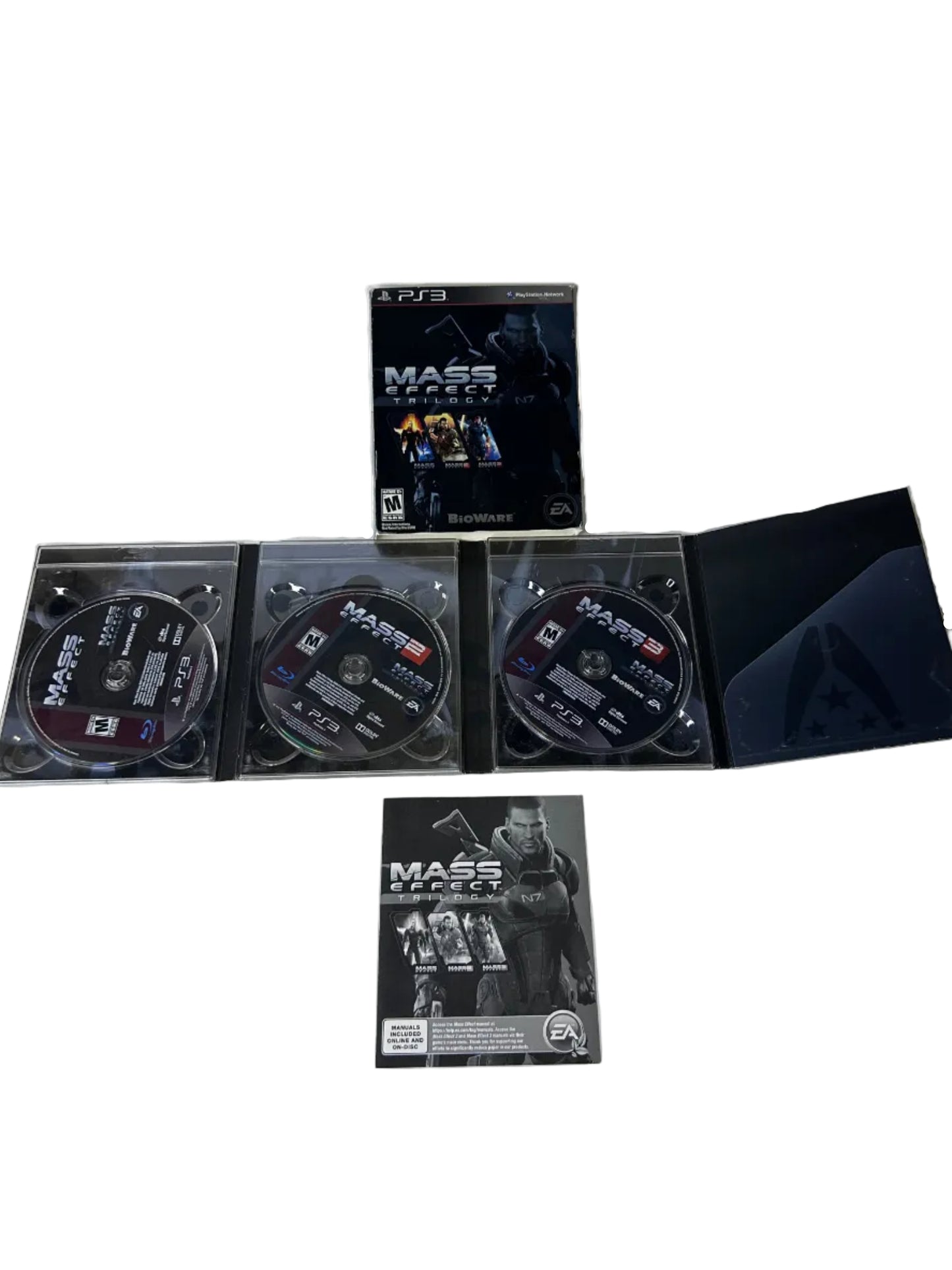 Mass Effect Trilogy — PS3 (BioWare/EA, 2012) CIB