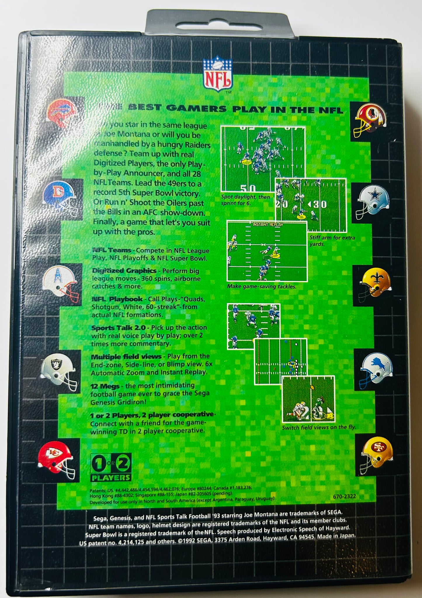 NFL Sports Talk Football ‘93 - Genesis