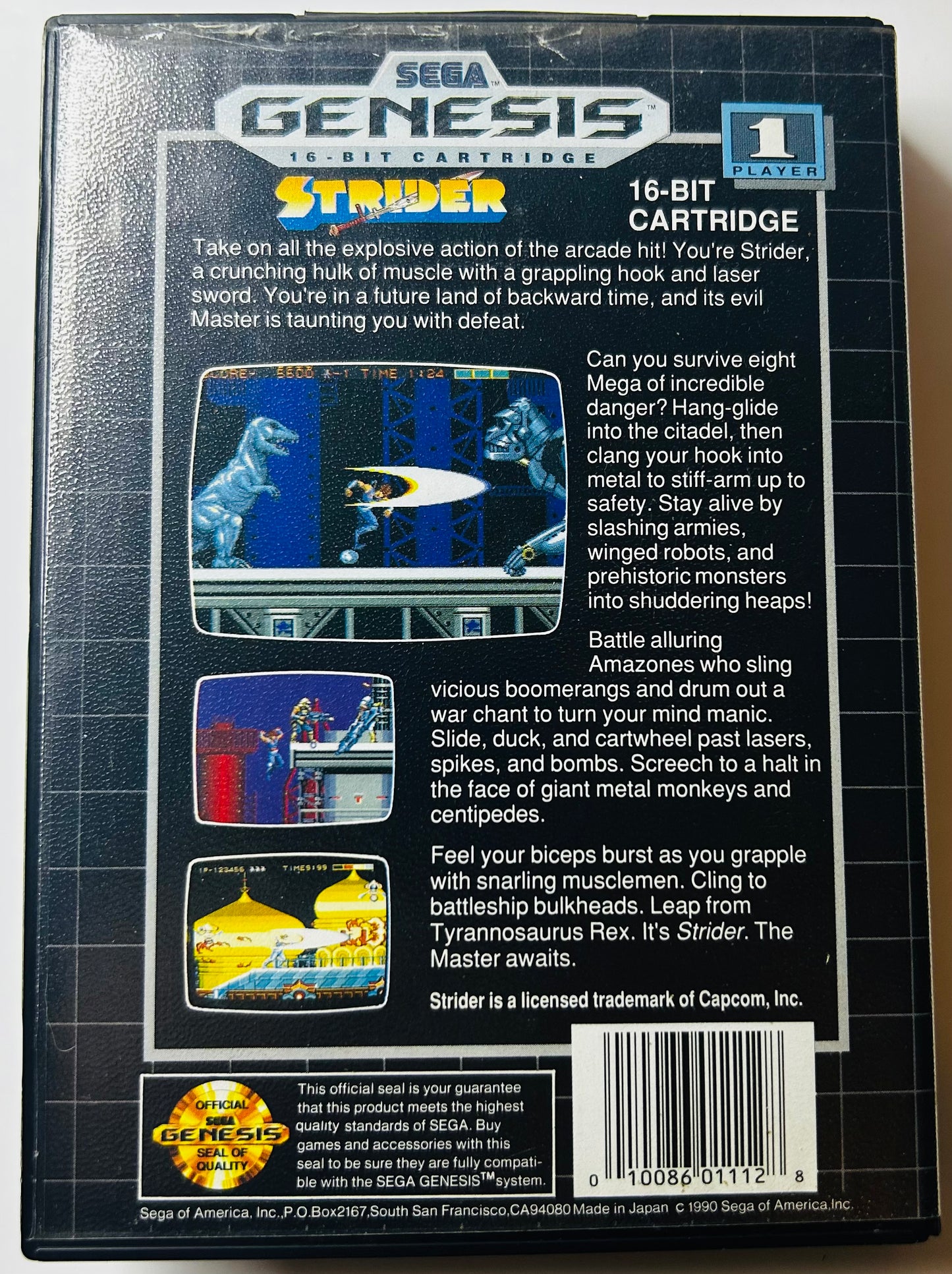 Strider - Sega Genesis - Sega