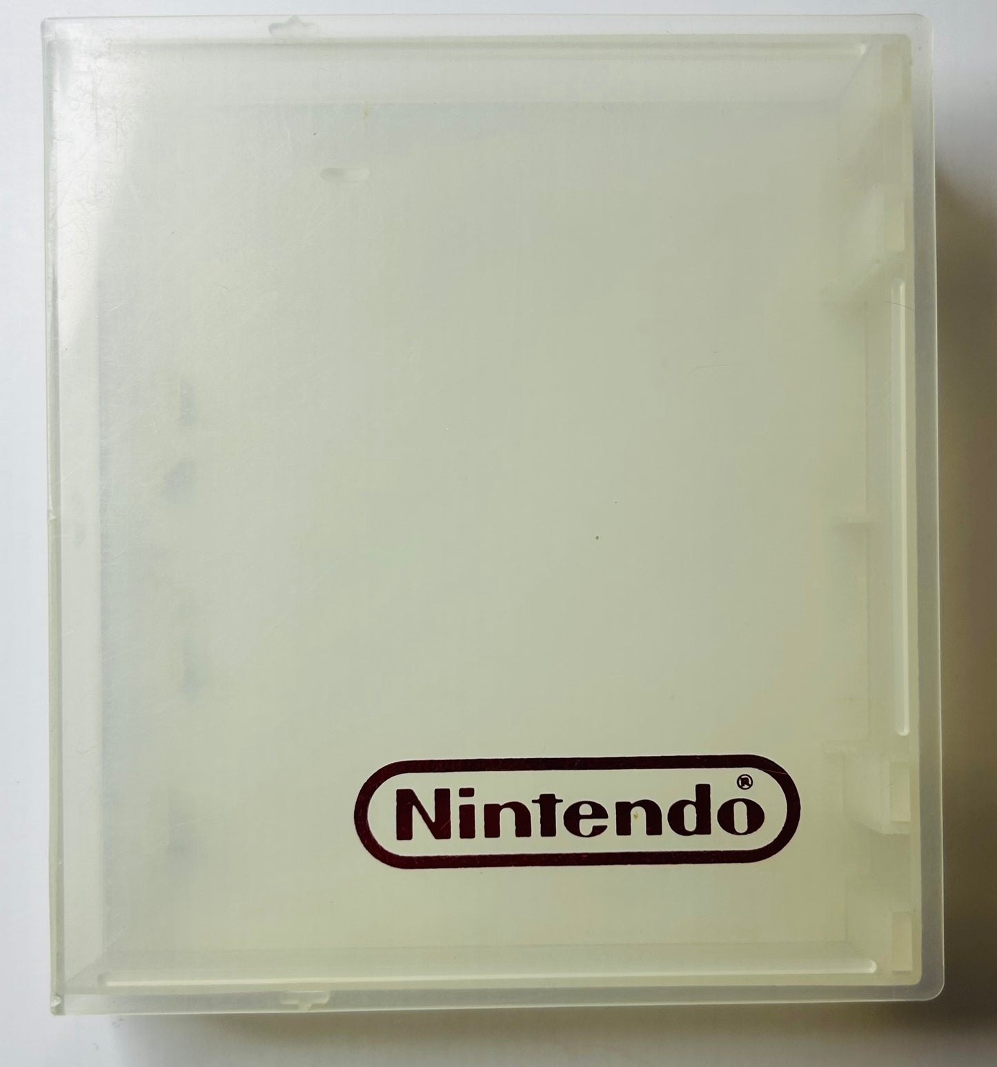 NES Hard Game Case - Clear - Nintendo Logo
