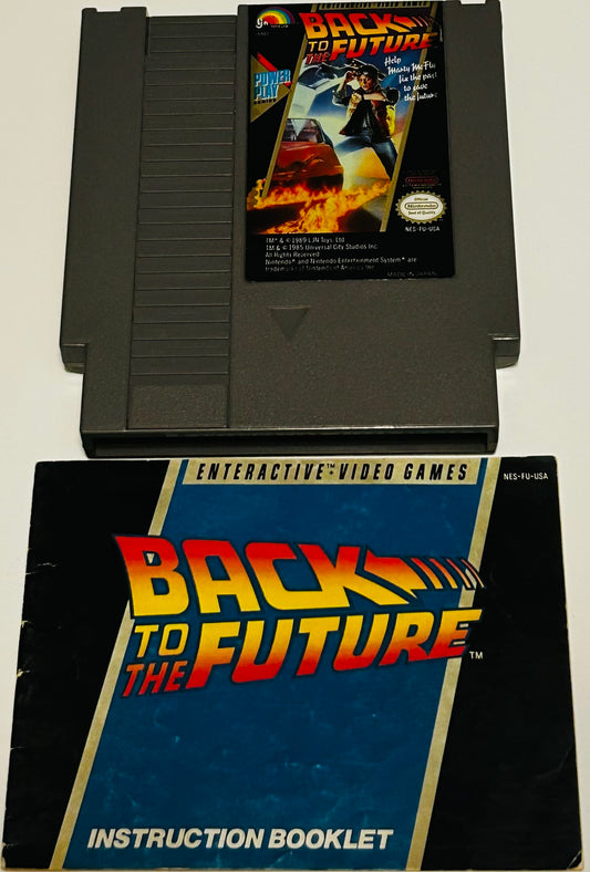 Back to the Future - Nintendo NES - LJN Toys