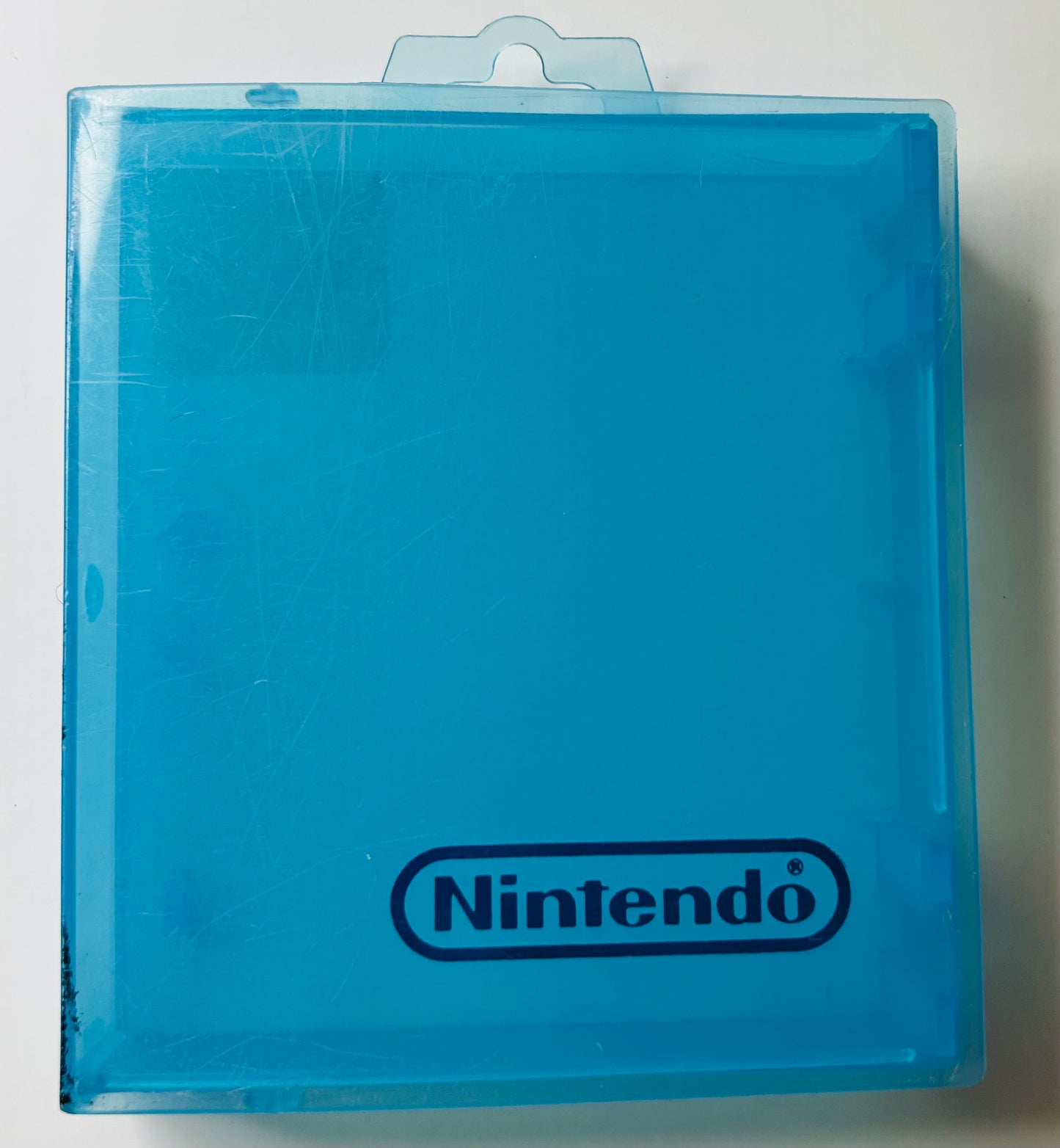 NES Hard Game Case - Blue - Nintendo Logo - Display Tab