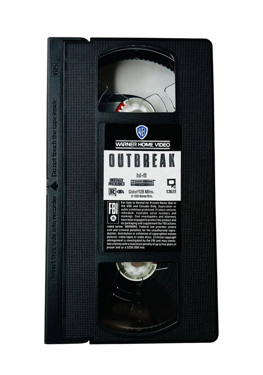 Outbreak (Directed by Wolfgang Petersen, Starring Dustin Hoffman) - VHS