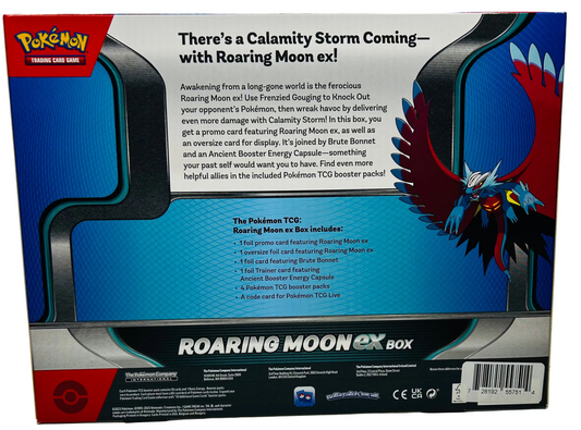 Roaring Moon-ex Box - Pokémon TCG - Factory Sealed