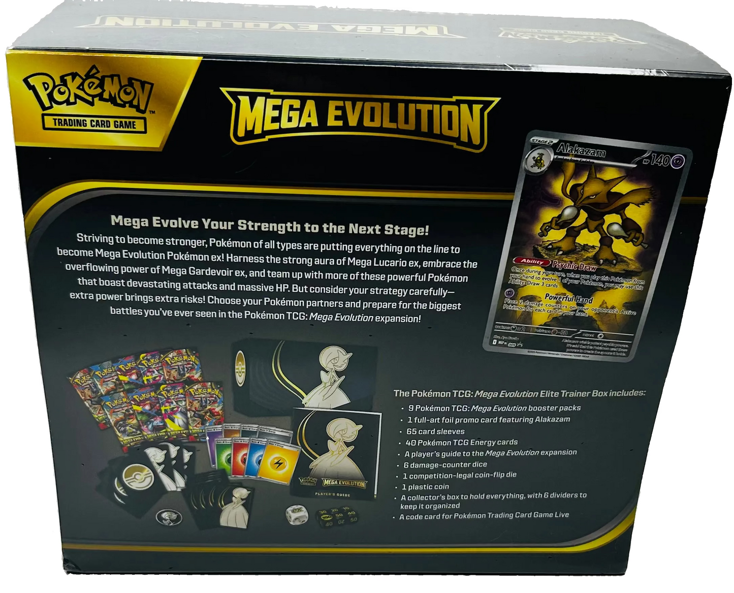 Mega Evolution Elite Trainer Box - Mega Gardevoir-EX - Pokémon TCG - Factory Sealed