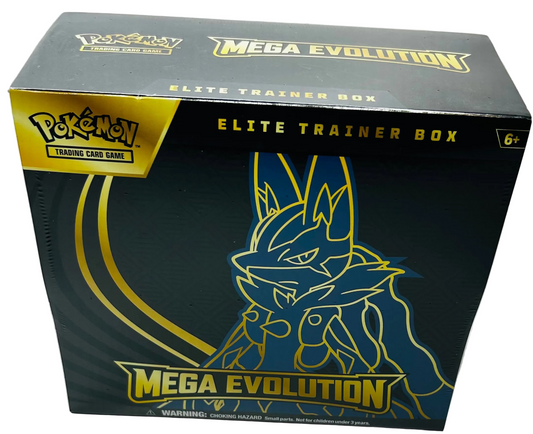 Mega Evolution Elite Trainer Box - Mega Lucario-EX - Pokémon TCG - Factory Sealed