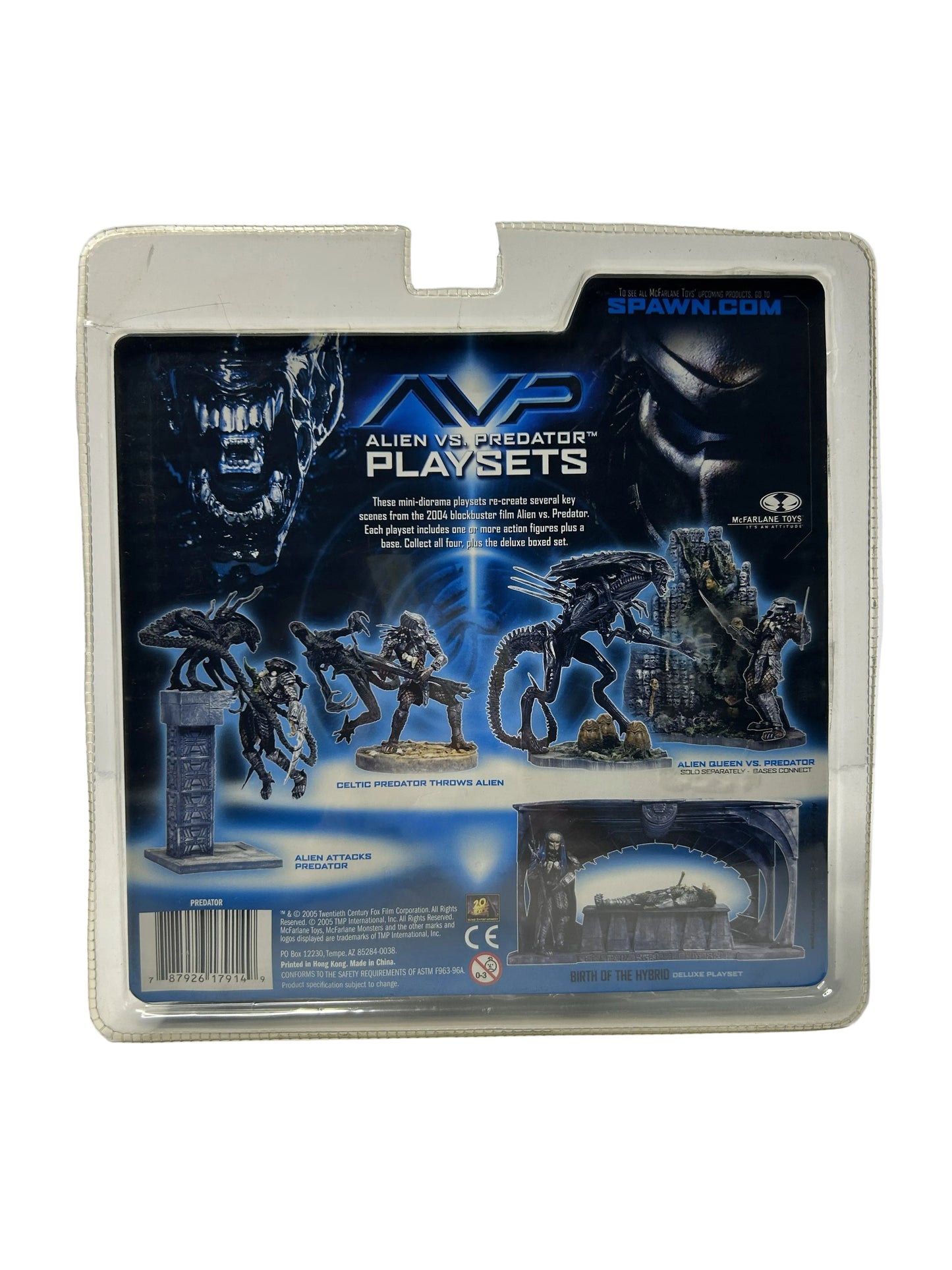 Predator with Base Playset - McFarlane Toys AVP Alien vs. Predator