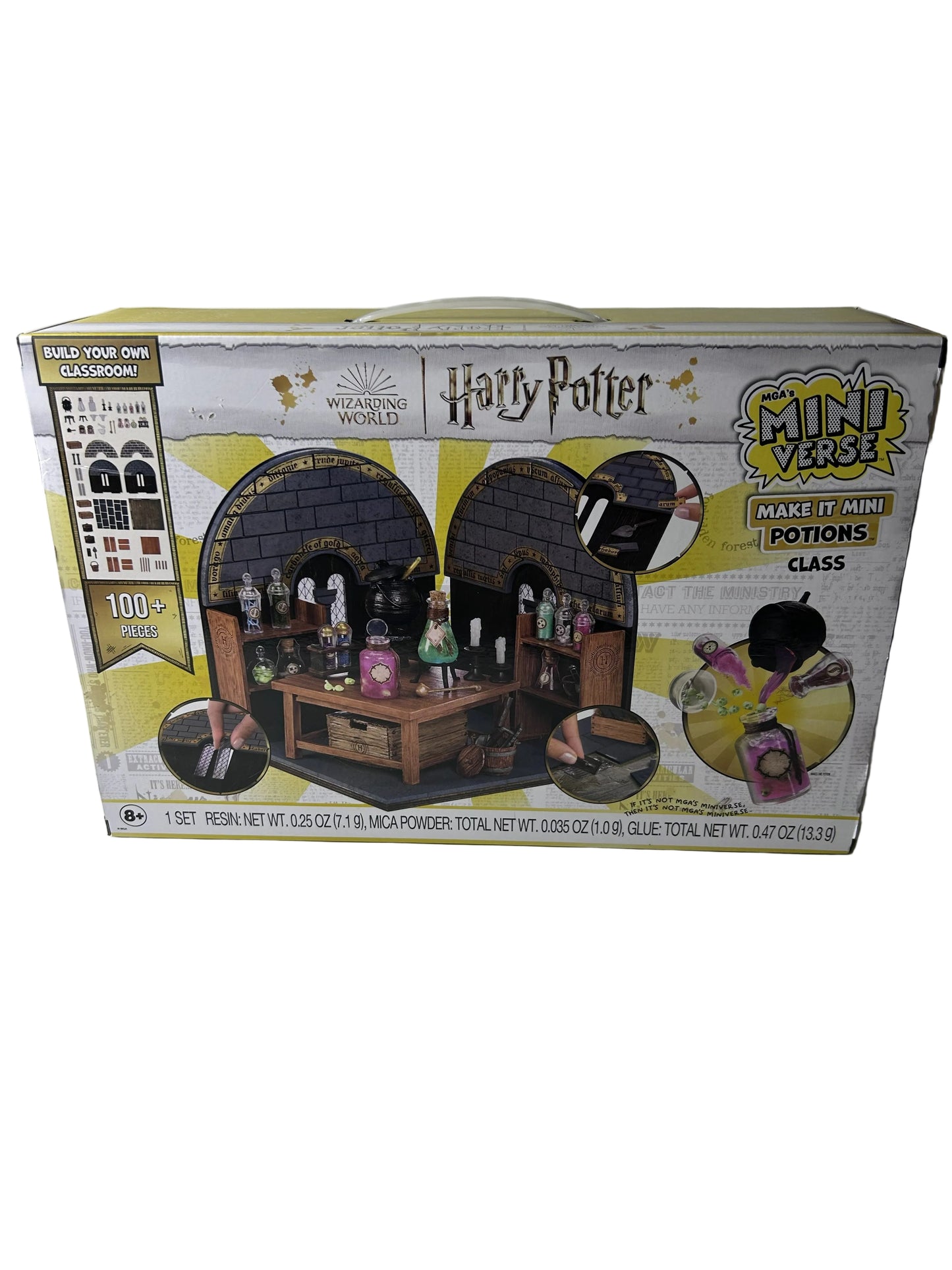 Harry Potter MiniVerse Make It Mini Potions Class Building Set - Wizarding World - 100+ Pieces