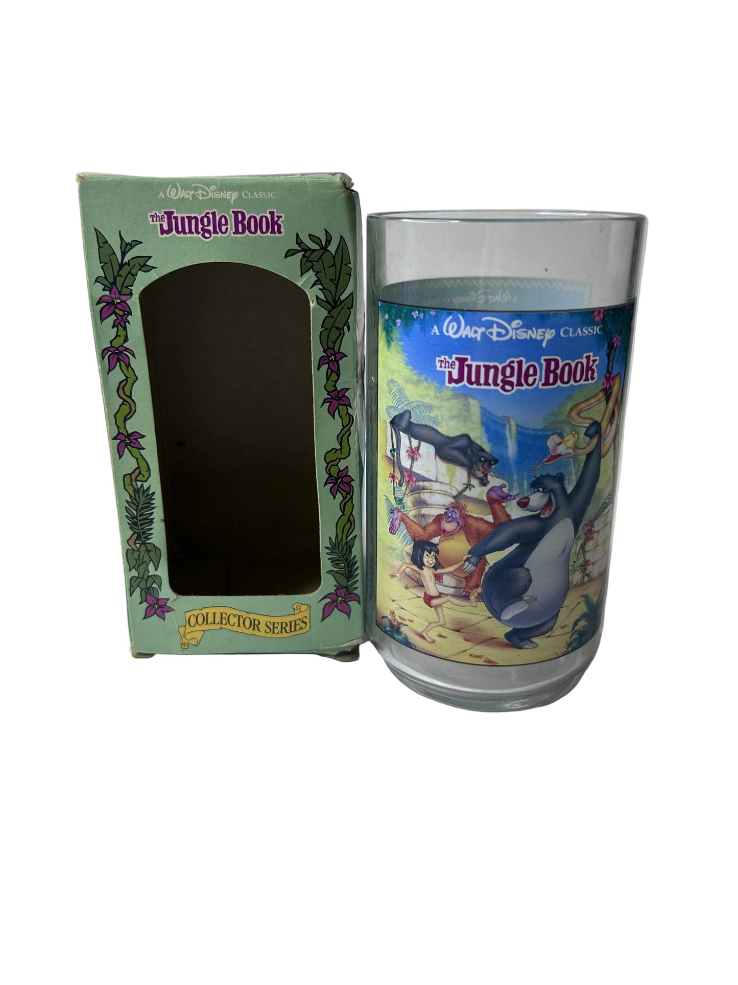 Disney Classics Collector Series Glass Bundle - 6 of 8 Glasses - Burger King/Coca-Cola - Vintage 1990s
