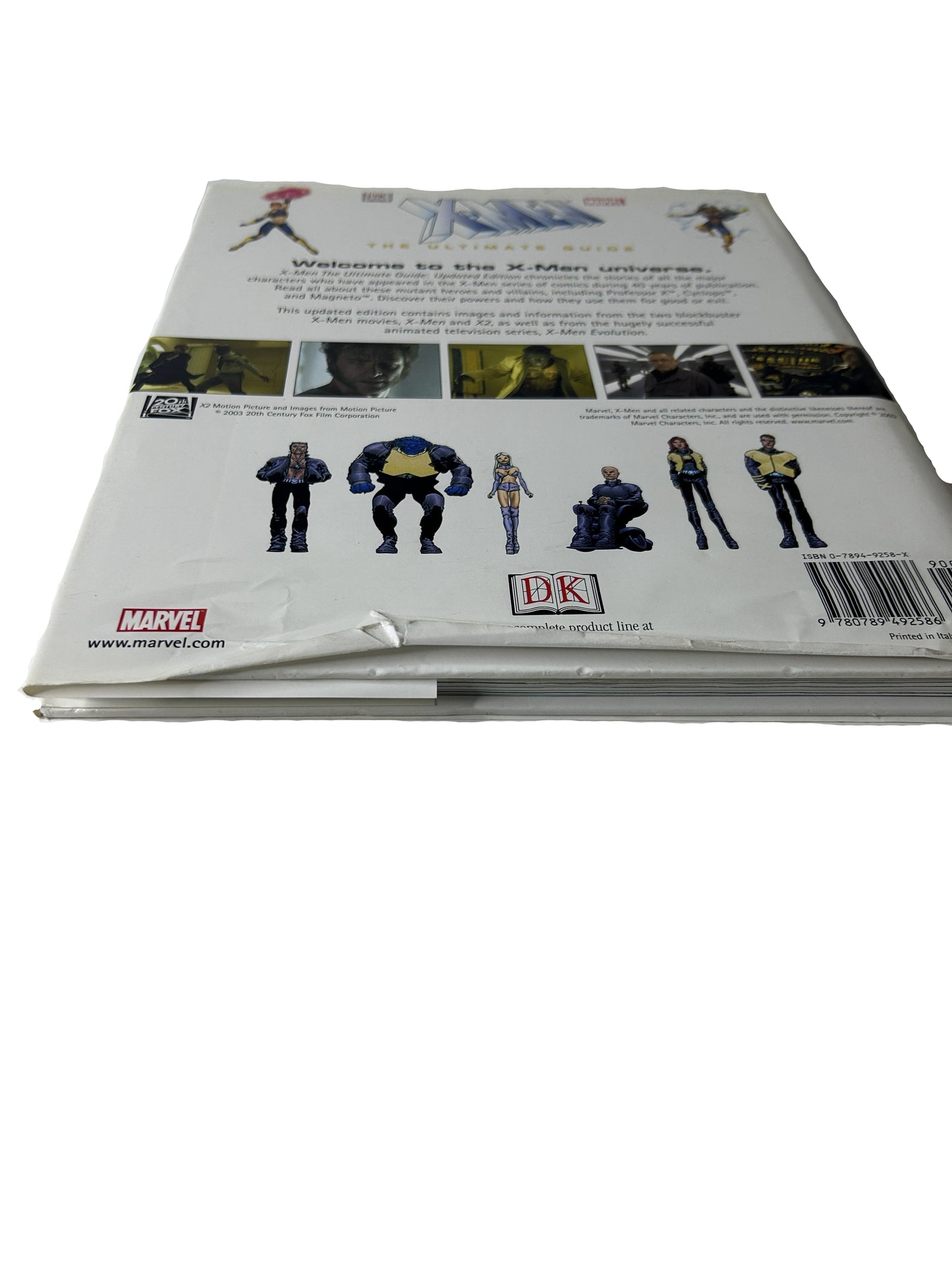 Ultimate X-Men: The Ultimate Guide - Peter Sanderson DK Publishing 2003 Updated Edition - Wolverine Storm Cyclops Reference