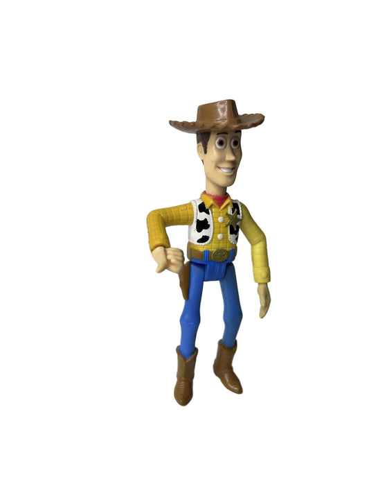 Toy Story Woody Action Figure - Disney Pixar 1996 Original Articulated Cowboy Sheriff