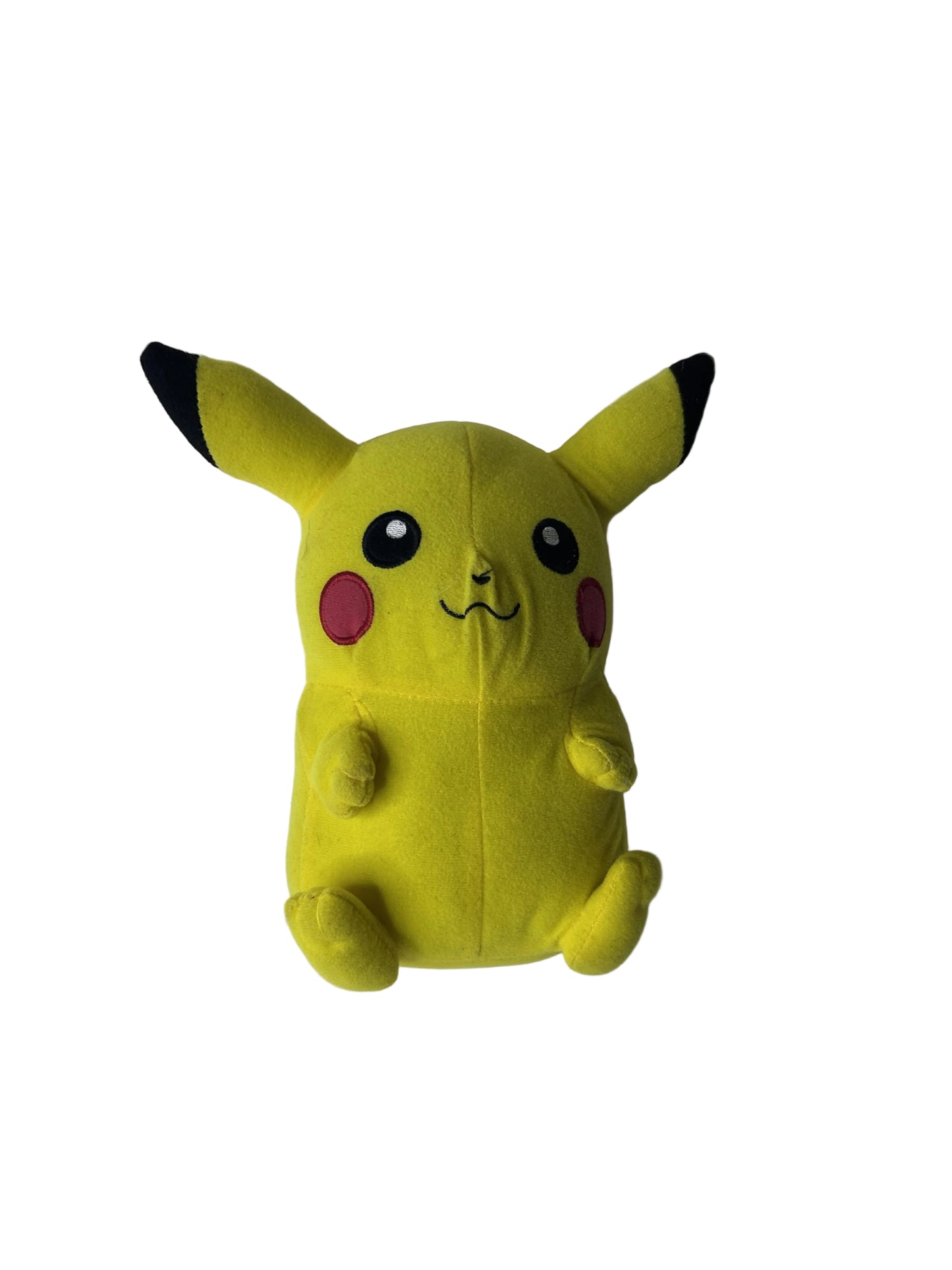 Pikachu Plush - Pokémon Official Licensed Stuffed Animal with Black Ear Tips and Lightning Tail