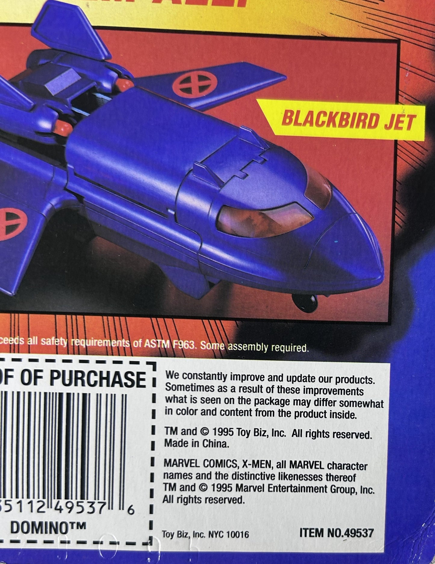 Domino Twin Weapon Arsenal Action Figure - Marvel X-Men X-Force Toy Biz 1995 (New, Sealed)
