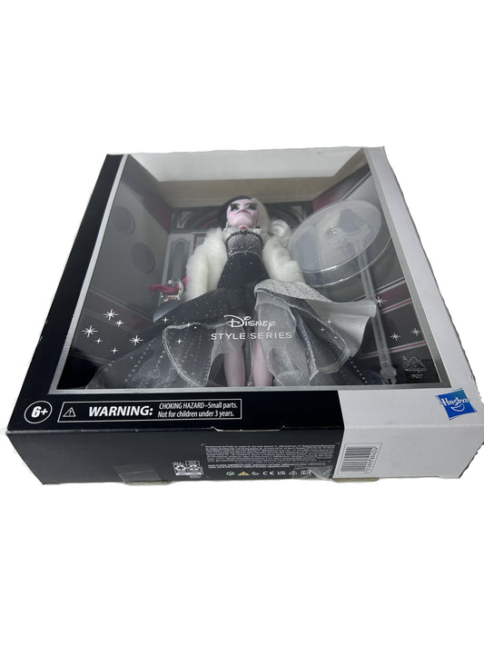 Cruella De Vil Disney Style Series Fashion Doll - Hasbro 2021 (New, Sealed)