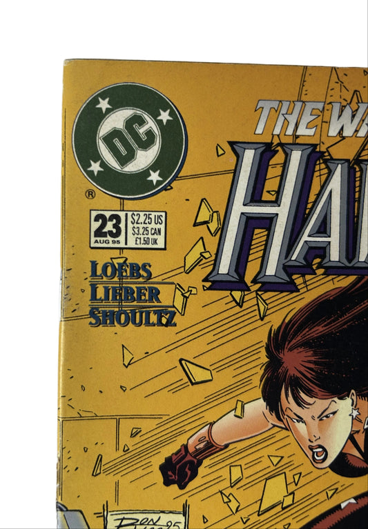 Hawkman #23 - DC Comics Aug 1995, The Way of the Warrior Part 6 — Escape from Deathrock! (Single Issue)