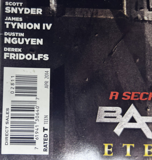 Batman #28 — DC Comics The New 52! Apr 2014, A Secret Glimpse into Batman Eternal — Snyder & Tynion IV (Single Issue)