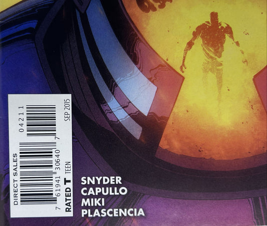Batman #42 — DC Comics The New 52! Sep 2015, Superheavy Arc — Snyder & Capullo Jim Gordon Batman (Single Issue)