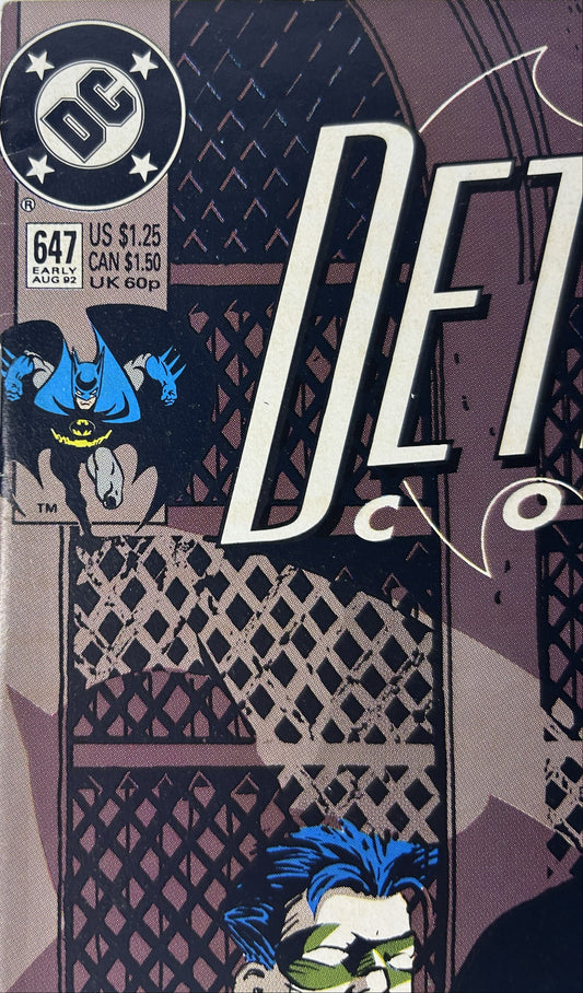 Detective Comics #647 — DC Comics Aug 1992, Electric City Part Four — Chuck Dixon, Tom Lyle & Scott Hanna (Single Issue)