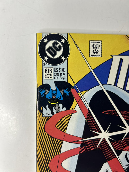 Batman in Detective Comics #616 — DC Comics Late Jun 1990, Newsstand Edition (Single Issue)