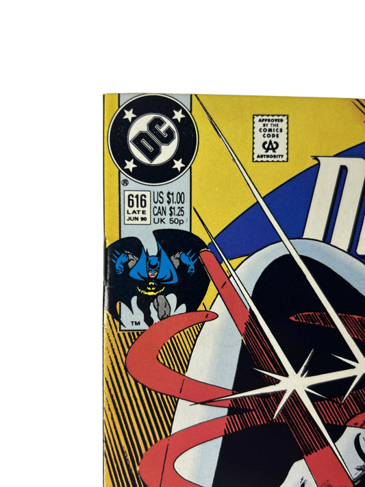 Batman in Detective Comics #616 — DC Comics Late Jun 1990, Newsstand Edition (Single Issue)