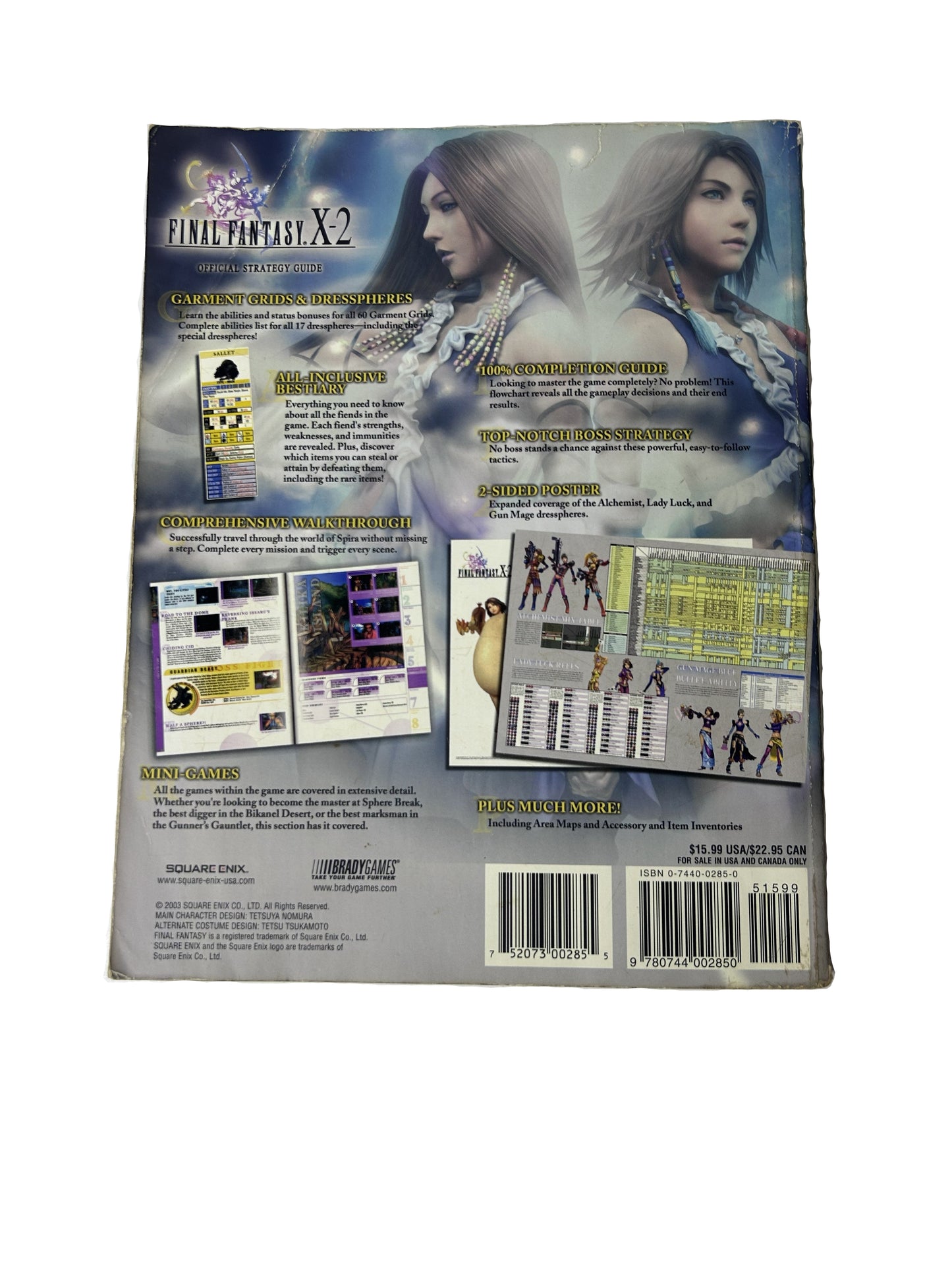 Final Fantasy X-2 Official Strategy Guide – BradyGames Signature Series (Dan Birlew)