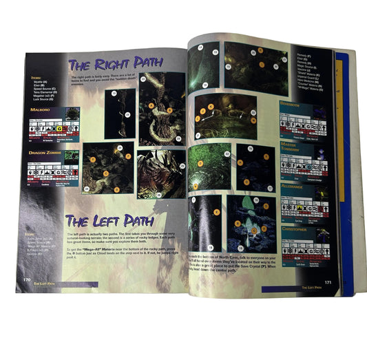 Official Final Fantasy VII Strategy Guide – BradyGames (Squaresoft / PlayStation)