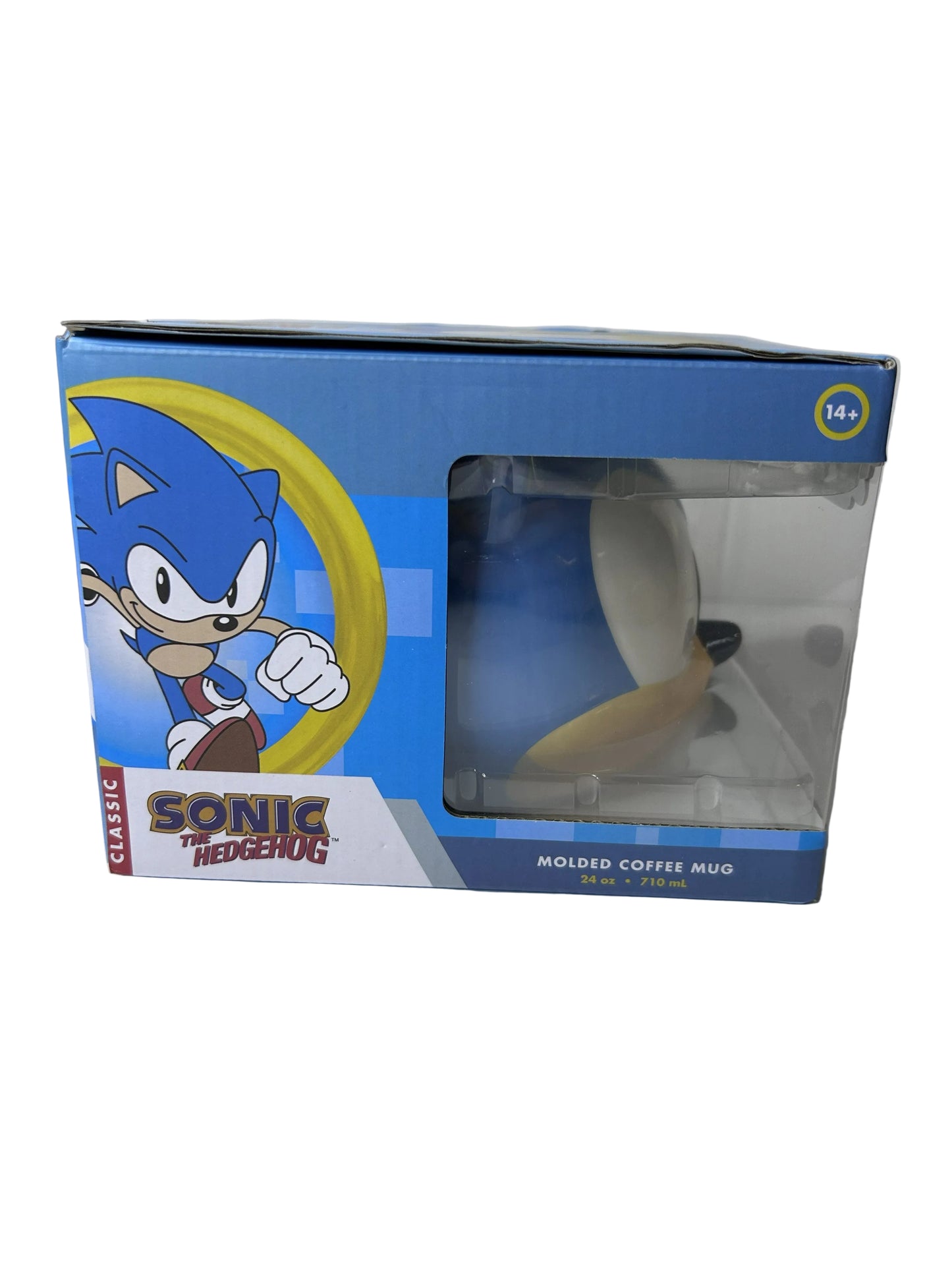 Sonic the Hedgehog 3D Molded Ceramic Mug – Just Funky 24oz NIB