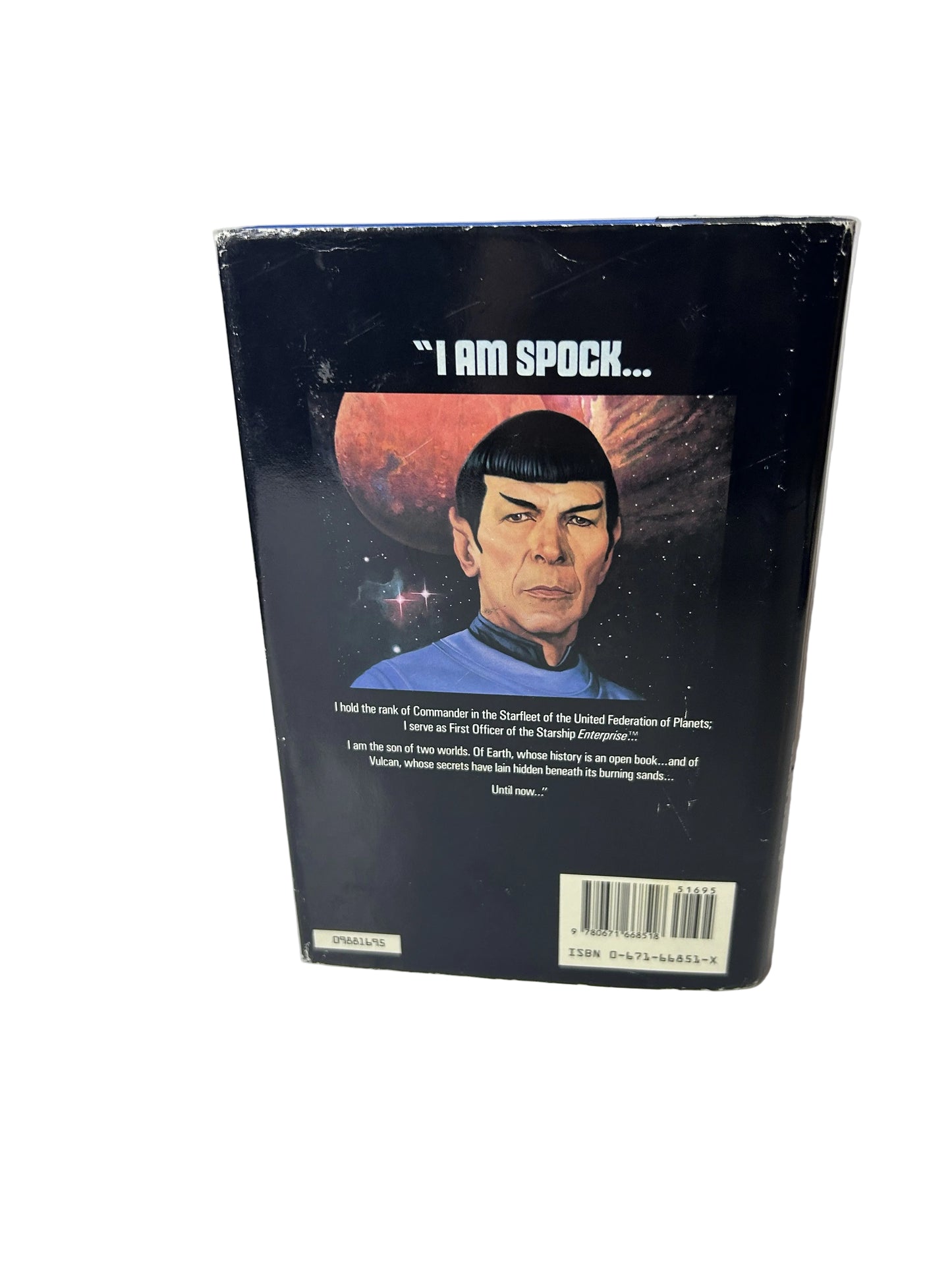 Star Trek: Spock's World – Diane Duane | Pocket Books 1988 Hardcover First Edition