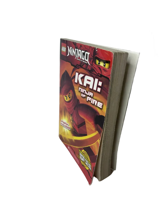 LEGO Ninjago: Kai Ninja of Fire / Zane Ninja of Ice – Scholastic 2011 Flip Book | School Market Edition