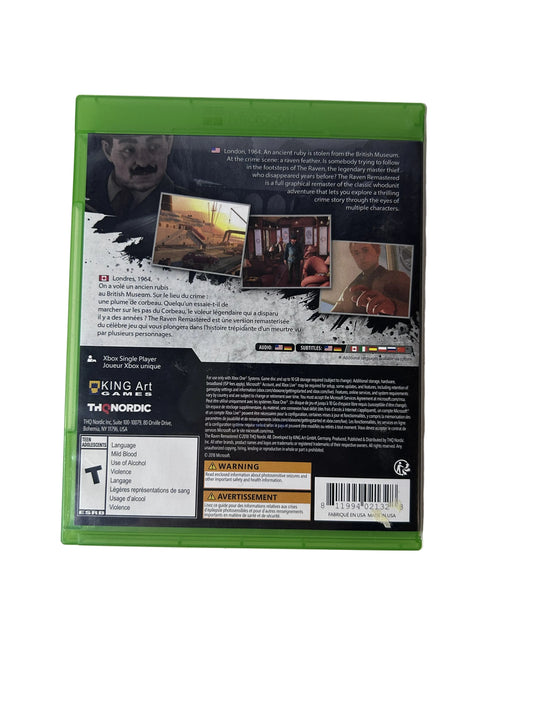 The Raven Remastered – Disc + Case – Xbox One | KING Art / THQ Nordic 2018