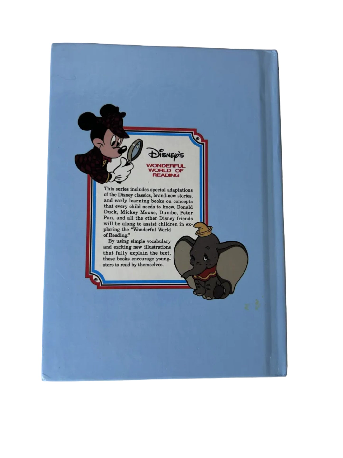 Walt Disney's Pluto the Detective – Wonderful World of Reading Grolier Book Club Hardcover | Random House 1980
