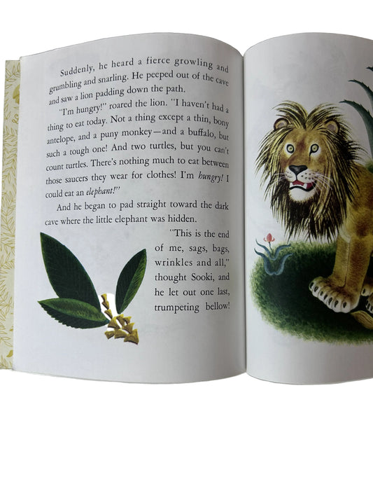 The Saggy Baggy Elephant — Little Golden Books Hardcover | Golden Books Publishing Company (1947, Revised Ed.)