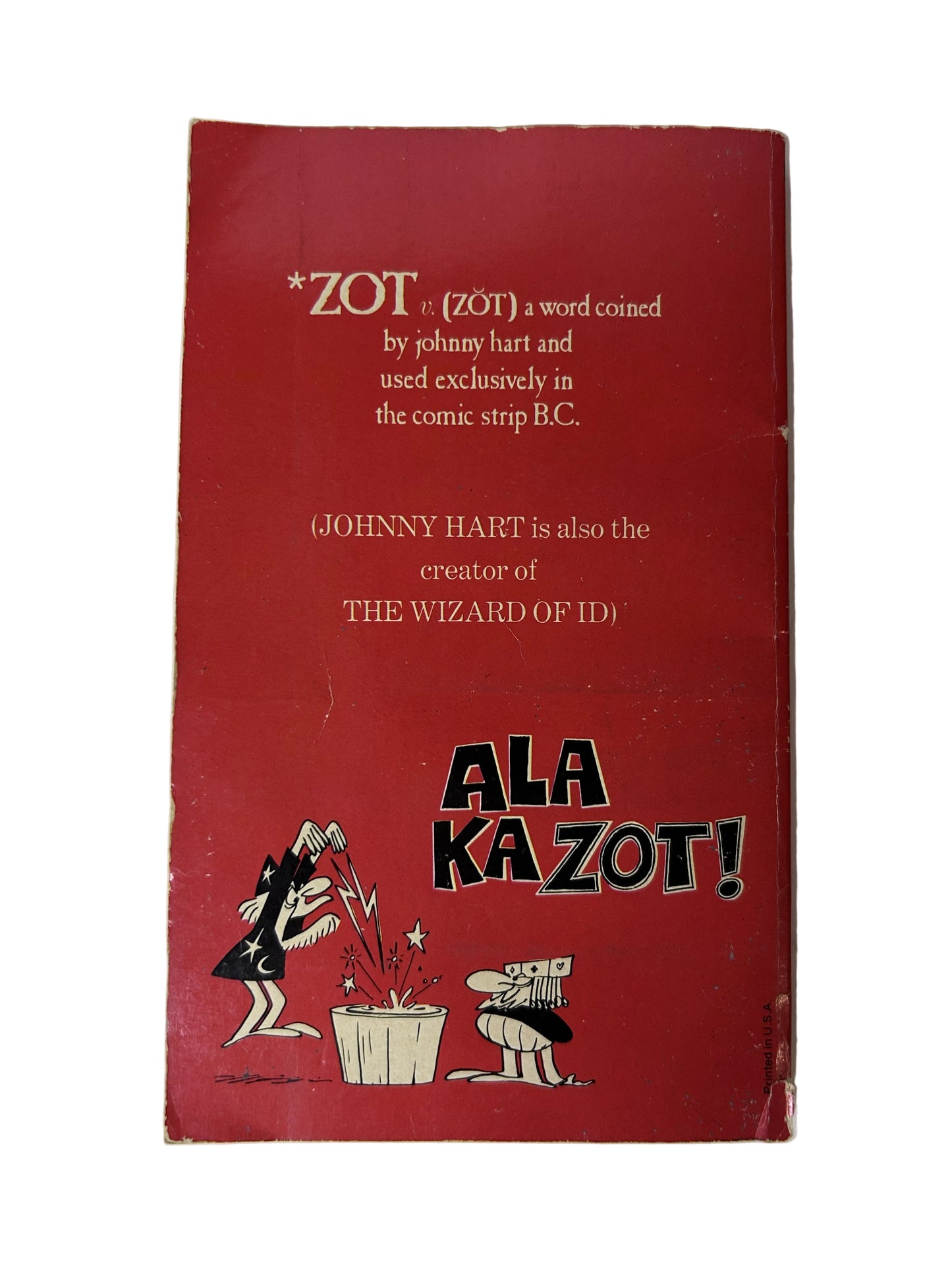 The Wizard of Id: Ala Ka Zot! — Paperback Comic Strip Collection | Johnny Hart & Brant Parker / Fawcett Gold Medal (1979)