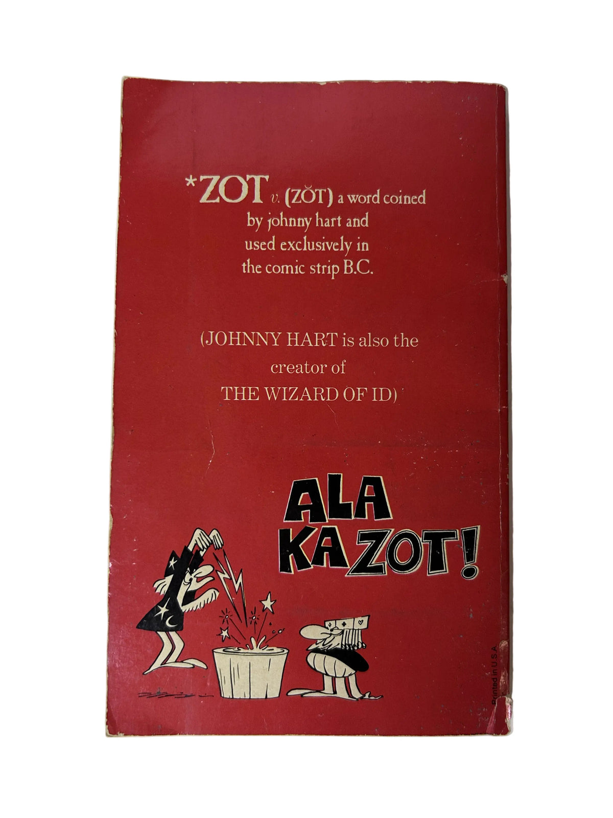 The Wizard of Id: Ala Ka Zot! — Paperback Comic Strip Collection | Johnny Hart & Brant Parker / Fawcett Gold Medal (1979)