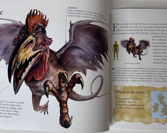 World's Worst Monsters & Villains — Scary Creatures of Myth, Folklore, and Fiction | Scholastic / Amber Books (2012) | Softcover
