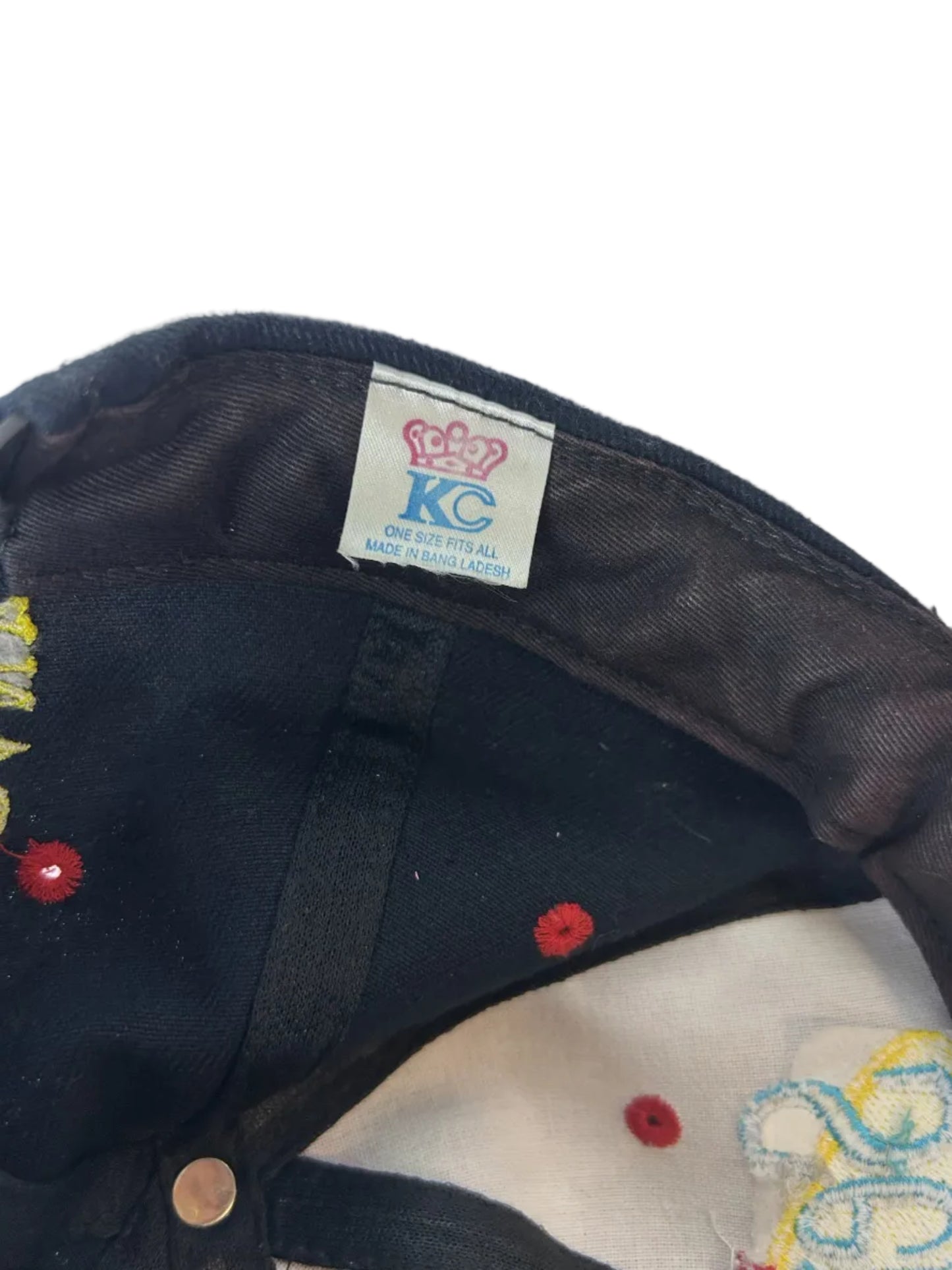 Seinfeld Embroidered Snapback Hat — KC Caps | 1990s NBC Promotional Cap | Navy & Burgundy