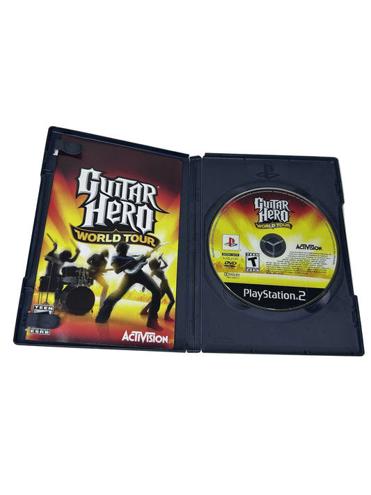 Guitar Hero: World Tour CIB — PS2 | Neversoft / Activision (2008) | Disc, Case & Manual