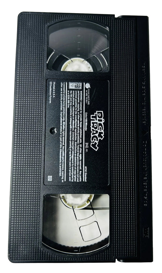Dick Tracy (1990) VHS - Warren Beatty Madonna Al Pacino - Touchstone Pictures - Cardboard Sleeve