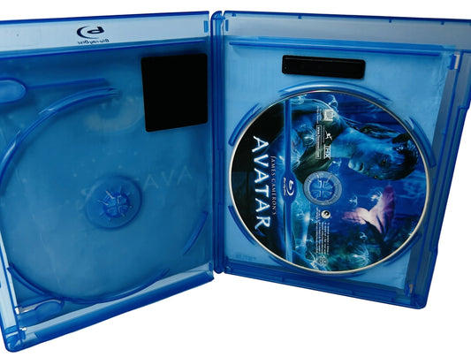 Avatar Blu-ray - James Cameron Sam Worthington Zoe Saldana 20th Century Fox (Used, DVD Missing)