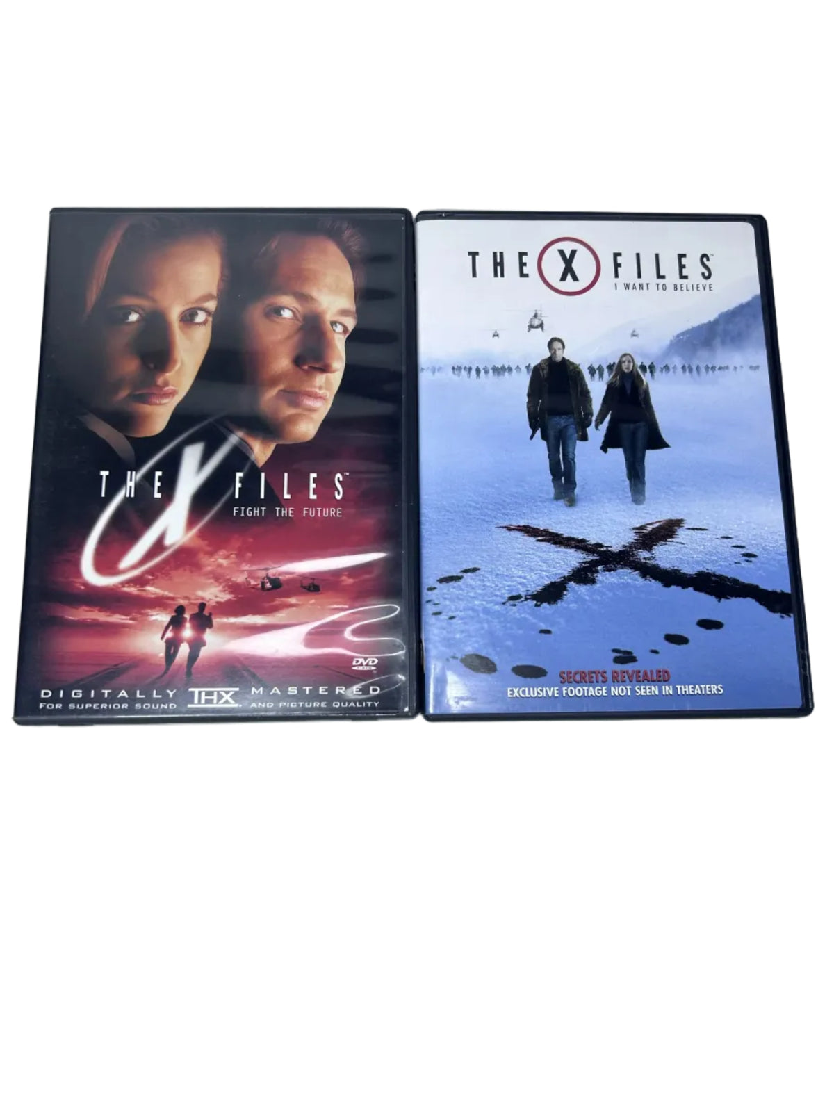 Fight the Future DVD underside and open case