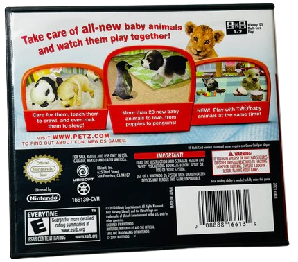 Petz Nursery 2 CIB - Nintendo DS (Ubisoft, 2010)